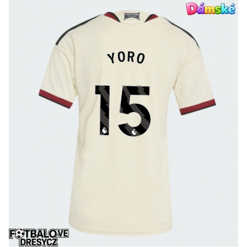 Manchester United Leny Yoro #15 Dámské Alternativní Dres 2026-27 Krátký Rukáv Manchester United Leny Yoro #15 Dámské Alternativní Dres 2026-27 Krátký Rukáv